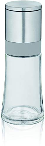Kela Küche Pfeffermühle, Glas, Silber/Grau