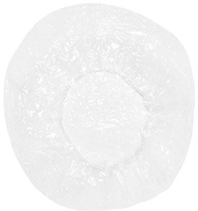 50pcs Cuffie da Doccia Usa e Getta Trasparenti Cuffie da Bagno Monouso Portatili per Hotel Parrucchiere Viaggio