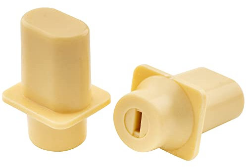 Musiclily Pro Metrische Top Hat 3 Weg Schalter Knopf für Import Squier Tele Style E-Gitarre, Creme (2er Set)