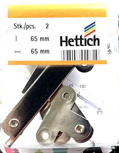 Hettich Klappenhalter 65 x 65 mm - 2 Stück - siehe auch Abbildung