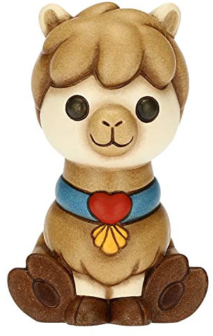THUN - Soprammobile Juan - Linea Teddy Friends - Living, Arredare la casa, Soprammobili - Ceramica - 6,1x5,9x9,4 cm h