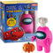 Among Us Sammel-Actionfigur Serie 2 mit Zubehör (Rosa)