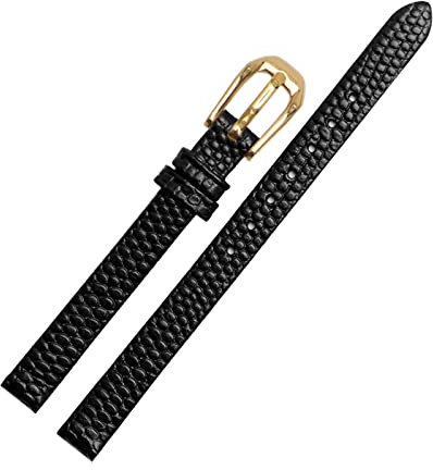 SAXTZDS Echtes Lederarmband Kleines Uhrenarmband Damenarmband mit Eidechsenmuster 6mm - 16mm Uhrenarmband, 6mm