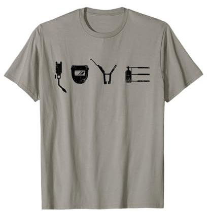 Welder Love I Love Welding Funny Welders T-Shirt