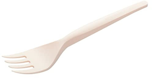 ECOZEMA 1000pz Forchette Usa e Getta Monouso Biodegradabili Compostabili Riciclabili in Mater-Bi - 100% Ecologico