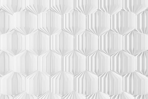 Komar Vlies Fototapete - Origami - Größe 368 x 248 cm, 4 Teile inklusive Kleister - Tapete, Wohnzimmer, Schlafzimmer