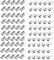 100x EYPINS Nutensteine mit Kugel Nut 8, M5 Hammermutter mit Zentrierung Steg, Gleitmuttern 40x40 Stahl Verzinkt Nutmuttern T-Nut M5 Gewinde für 3D Drucker, CNC, Aluprofil-Extrusionsschlitz 40-Serie