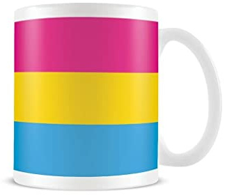 Pyramid International Pansexual Flag Mug (One Size) (Pink/Yellow/Blue)