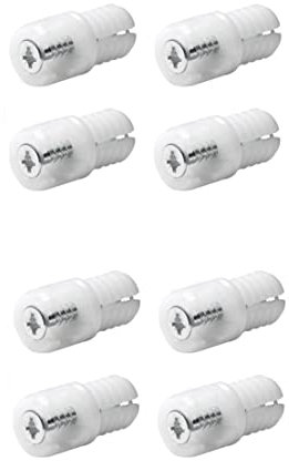 cyclingcolors 8x tornillos fijación frontal para cajón o frente extraíble cocina muebles