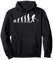 Feldhockey Spielerin Feldhockeyschläger Hockey Evolution Pullover Hoodie