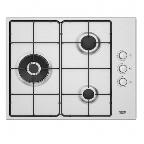Placa de Gas BEKO HIGG63125SCX 61 cm 7900 W