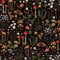 Alzkkll Papier Peint Champignon, 44.5×300cm Papier Peint Adhésif Épaissir Pour Meuble Chambre Armoire Cuisine Papier Peint Champignon Forêt Decoratif Lavable