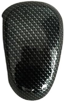 SENYAH Auto Interiores para Buick para Encore 2014-2020 Pegatina Decorativa Fibra Carbono Auto Gadget 1 Uds Cubierta Palanca Cambios Coche Interiores Decorativos (Color : Negro)