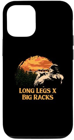 iPhone 13 Long Legs x Big Racks Deer Hunting Elk Hunter Adult Humor Case