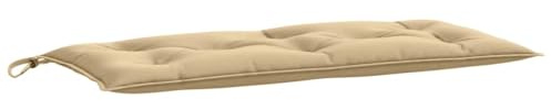 vidaXL Gartenbank-Auflage Melange Beige 100x50x7 cm Stoff