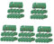 Vaguelly 50 Stück Militärautoschmuck Auto- Kleines Automodell Dekorative Autodekoration Klassische Autos Automodell Sandtischwagen Exquisiter Autoschmuck Olive Green Plastik