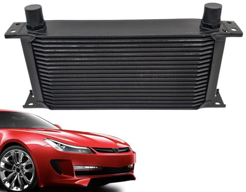 Radiador de refrigerante del motor,Enfriador de aceite de transmisión,Radiadores de vehículos eficaces Enfriador del de aceite del automóvil | Radiador de aceite de coche resistente al desgaste,