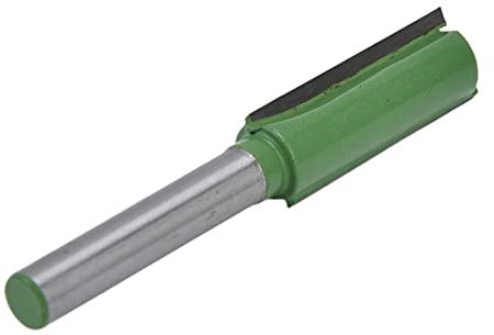 Mavaol 1 4 Schaftlegierungstahl -Router -Bit, 2 Flöte gerade Schneidwerkzeug, Genauigkeitsabteilung, Schlitz, für Holzbearbeitung, DIY, MDF -Sperrholz