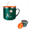 Tasses à lait en acier inoxydable 316 pour tout-petits - Anti-déversement - Isotherme - Avec couvercle et paille - Pour tout-petits filles et garçons (250 ml)