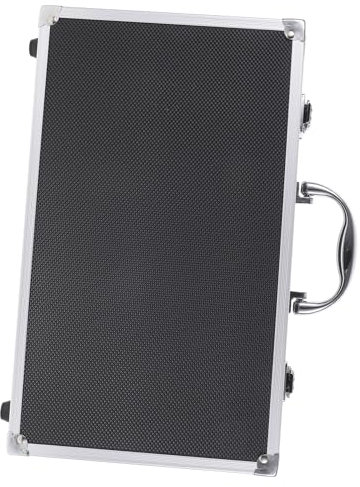 PartyKindom Protective Microphone Storage Case for Wireless Microphones Organizer Box for Ktv and Event Use