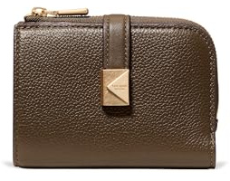 kate spade new york Deco Pebbled Leather Small Compact Wallet