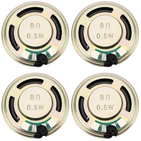 ECSiNG 4 Altoparlanti Per Console Di Gioco Da 23 Mm 8 Ohm 0,5 W Compatibili Con Game Boy Pocket