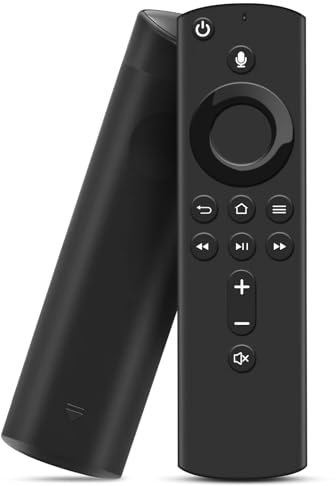 Replacement Voice Remote (2rd Gen) with Voice Function fit for AMZ Smart TVs 4K/Lite/Cube/4K Max Stick,and fit for Smart TVs Cube (1st Gen and Later)