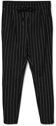 VERO MODA Female Hose Knöchellange Mid Waist Loose Fit Kordelzug