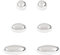 FootFitter Metal Spot Stretching Plug Set, Replacement or Extra Bunion Plugs Shoe & Boot Stretchers (6 PACK), Silver, 6 Pack