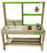 | MASGAMES | Cocinita de Exterior Spicy | Madera tratada Autoclave | Utensilios incluidos | (Spicy)