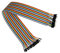 kabelmeister - Jumper Wire/Wire Jumper Cable - Male to Female - 20 cm - 40 Pin Separable Cores for Arduino, Raspberry Pi, Banana Pi, Breadboad, Breadboard etc.