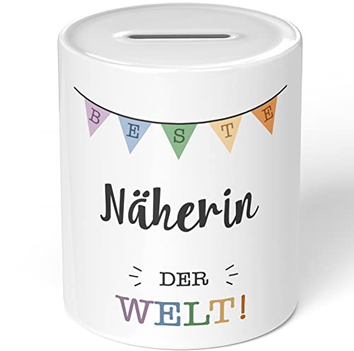 JUNIWORDS Spardose Sparbüchse, Beste Näherin der Welt (5712424)