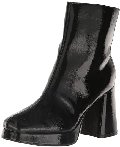 GUESS Danca, Stivaletto Donna, Vernice Nera, 39.5 EU