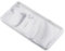 Ceramic trays for cosmetics, jewelry, suitable for organizing dressing tables and bathrooms, trays for toiletries etc (Grey-small)