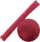 Zugluftstopper mit Microfaserbezug Türbodendichtung Türdichtung Fensterdichtung Türwindstopper Windstopper (Bordeaux, 1er)