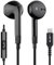 Ludos FEROX USB C Headphones, 5 Years Warranty, USB-C Earbuds for iPhone 16 15 Pro Max Plus Samsung Galaxy S24 S23 Ultra S22 S21 FE S20 Z Flip 3 Fold 4 A53 A54, USB Type C Earphones for iPad Pro