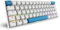 Sharkoon Skiller SGK50 S4 Gen2 PBT, weiß, Gateron G-Pro Yellow, 60% DE-Layout