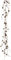 Decoline Deko Perlenkette 60cm Champagner - Dekoration, Bastler, Unisex - Perlenkette