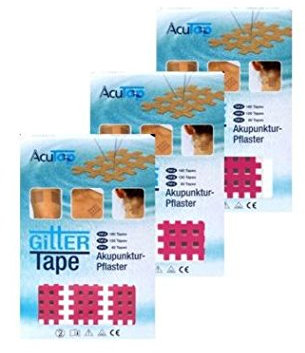 AcuTop® Gitter Tape Set Typ A + Typ B + Typ C (Pink)