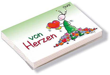 Oups Kärtchenbox: Von Herzen