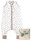 molis&co - Baby Schlafsack mit Füßen 0.5 TOG - Sommerschlafsack für Jungen - Kinder Babyschlafsack mit Beinen - 100% Baumwolle (Oeko-TEX 100), Premium Qualität - Bloom Pink (80 cm)