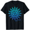 Kultur Sonne Symbol Blau, Haka Kia Ora Tanz New Zealand T-Shirt