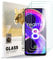 AYSOW Protecteur d'écran en Verre trempé pour REALME 8 Pro Premium en Verre trempé de 0.3mm 9H de dureté 2.5D, Anti-Rayures, sans Bulles 3 pièces