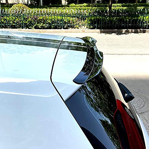 FWNT Spoiler Posteriore dell'automobile Compatibile con V W Golf 7 MK7 GTI GTD R 2014-2019, Accessori di Modifica dell'automobile Materiale ABS Premium, Nero