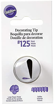 Wilton Lot de 2 pointes de décoration n°125 Pétale