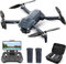 4DRC V28 Drone for Adults,1080P FPV Camera Drone for Kids Beginners,RC Quadcopter Helicopter Toys,Brushless Motor,Obstacle Avoidance, App Control, Trajectory Flight，3D Flips and 2 Batteries