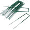 30 Pack de 15 cm U-Garden Clous de Fixation Clous de Sol en Acier Galvanisé pour Tissu de Mauvaises Herbes, Filet, Gazon Artificiel, Tente, Membrane, Semi Vert