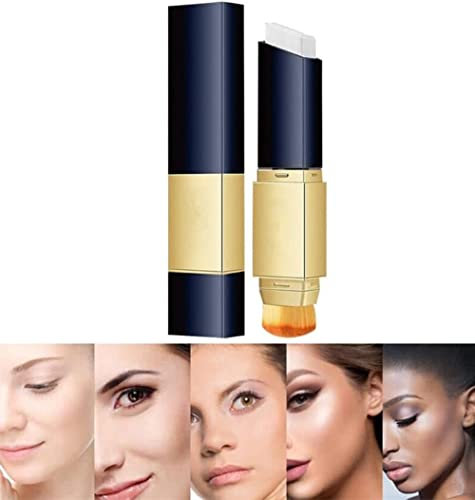Lovelycat in 1 Foundation Make-up&Concealer doppelter Farbwechsel und feuchtigkeitsspendender Concealer dauerhaftes Make-up volle Abdeckung der flüssigen Foundation glatte Passform (lvory)