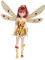 Simba Mia and Me Ankleidepuppe Yuko, Elfe mit beweglichen Flügeln und Beinen, 3X Haarclips, 3X Armreif und Kette, 23cm, ab 3 Jahre