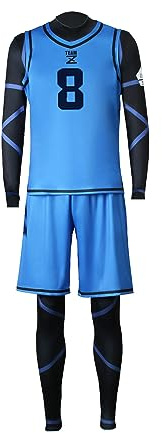 OSIAS Anime Blue Lock Cosplay Costume and Outfit